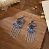 Fashionable, versatile, stylish, simple and elegant Chinese ancient-style earrings 66 Ya Xin for ladies Application Scenario